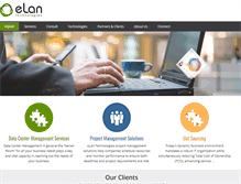 Tablet Screenshot of elantecs.com